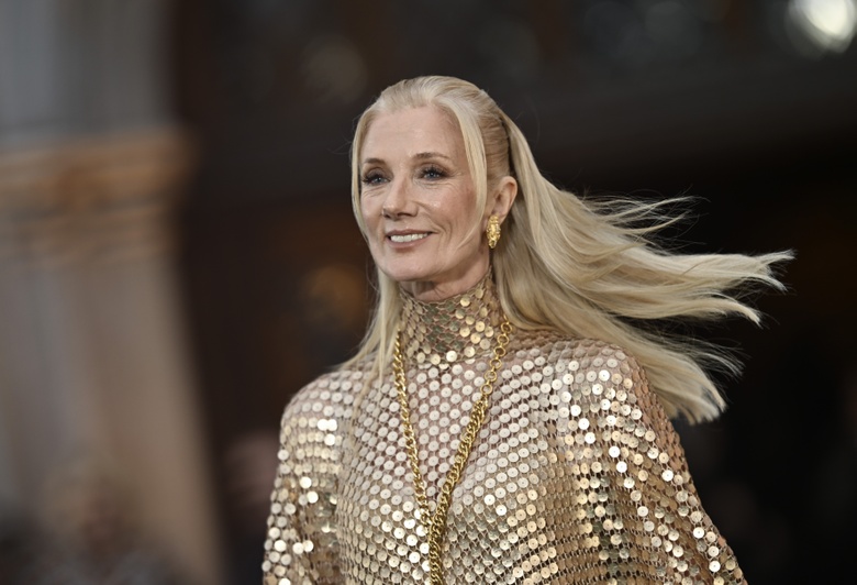 Joely Richardson Radiates Glamour at World Premiere Event