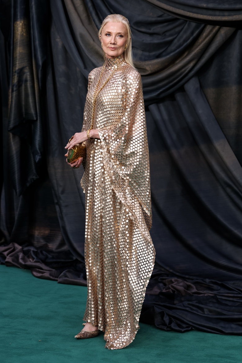 Joely Richardson Radiates Glamour at World Premiere Event