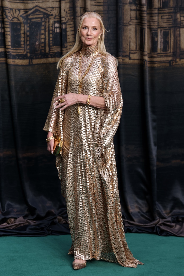 Joely Richardson Radiates Glamour at World Premiere Event