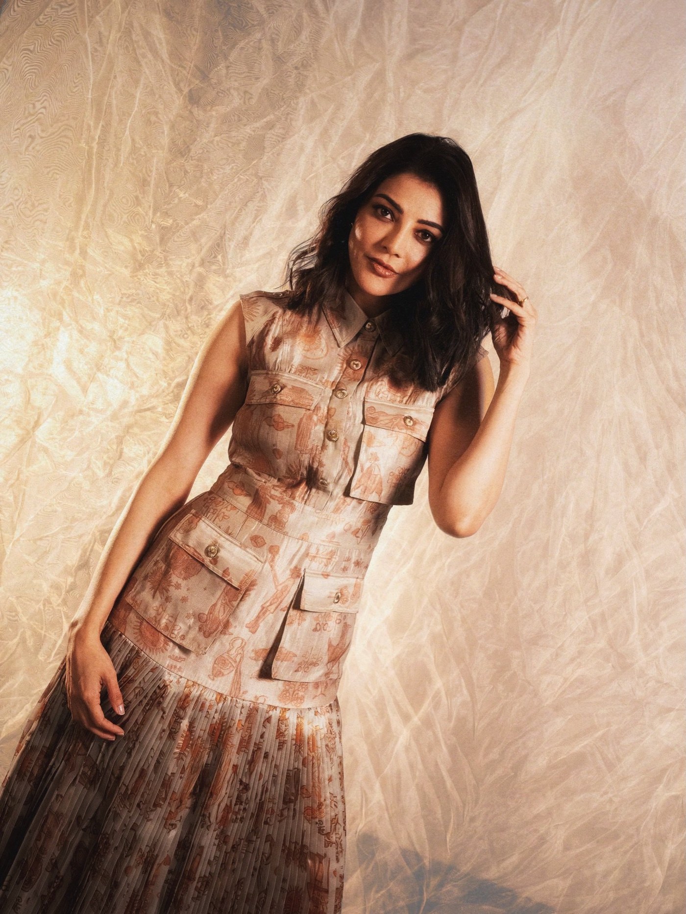 Kajal Aggarwal's Earthy Elegance: Mastering Understated Chic on the Red Carpet