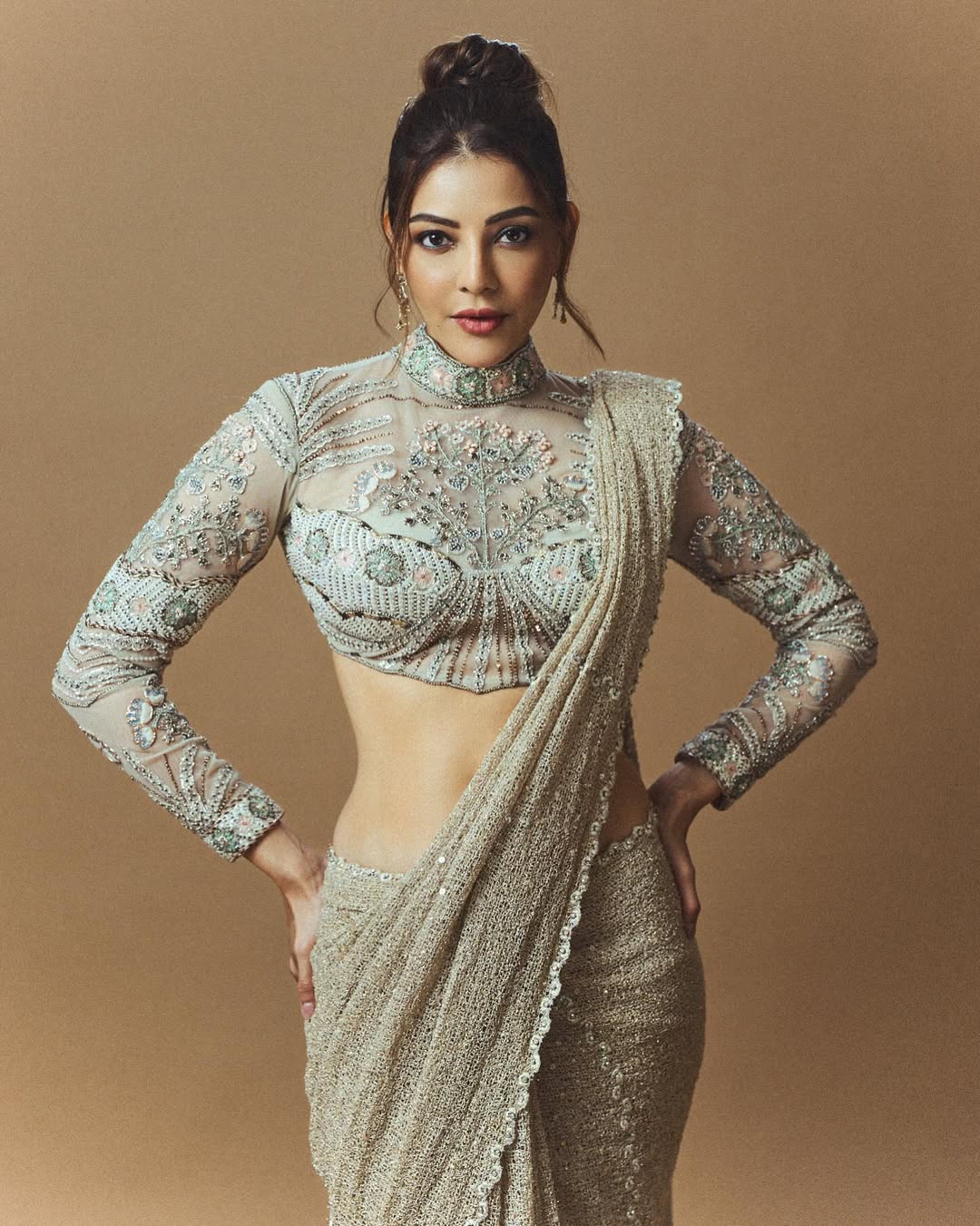 Kajal Aggarwal's Stunning Traditional Glamour