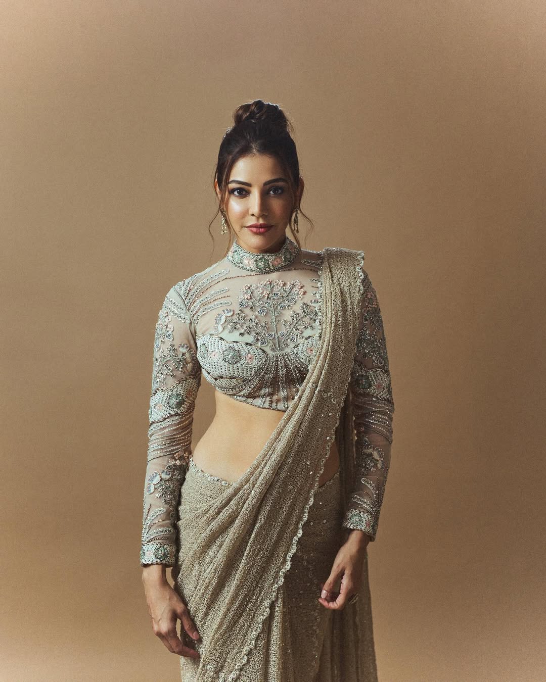 Kajal Aggarwal's Stunning Traditional Glamour