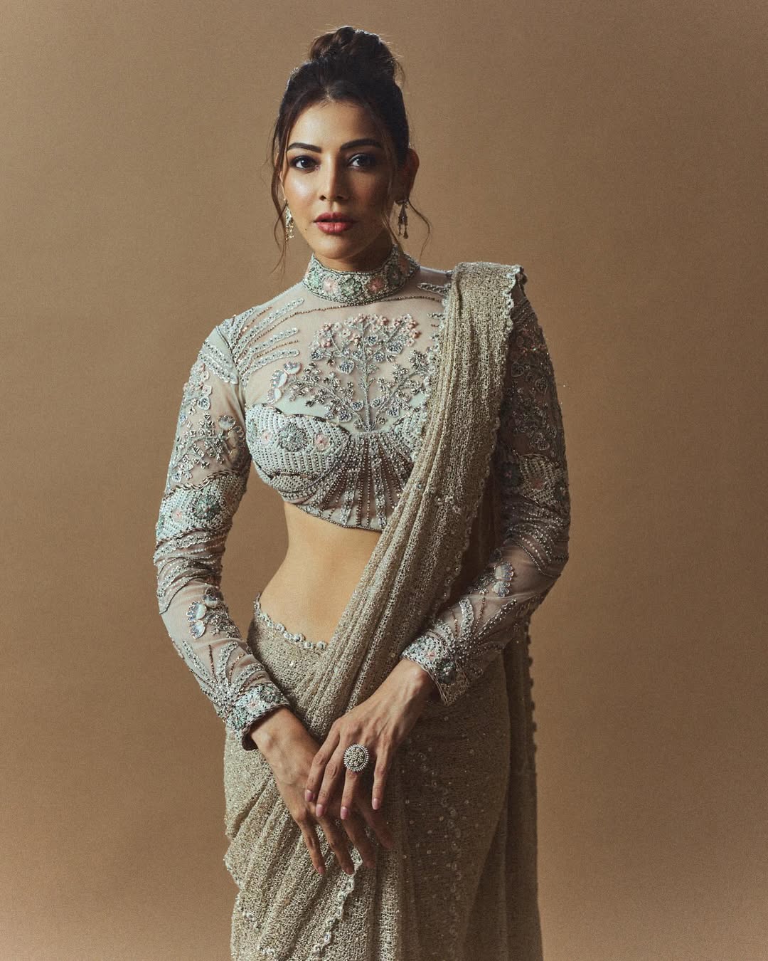 Kajal Aggarwal's Stunning Traditional Glamour