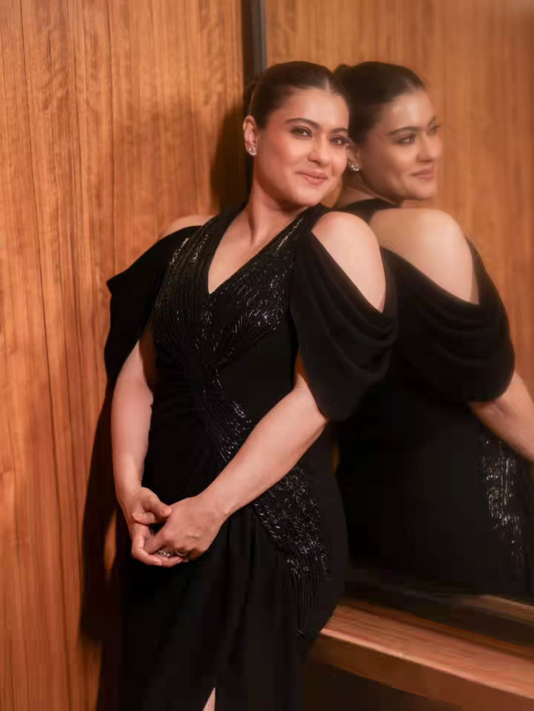 Kajol's Glamorous Black Ensemble: A Stunning Photo Gallery
