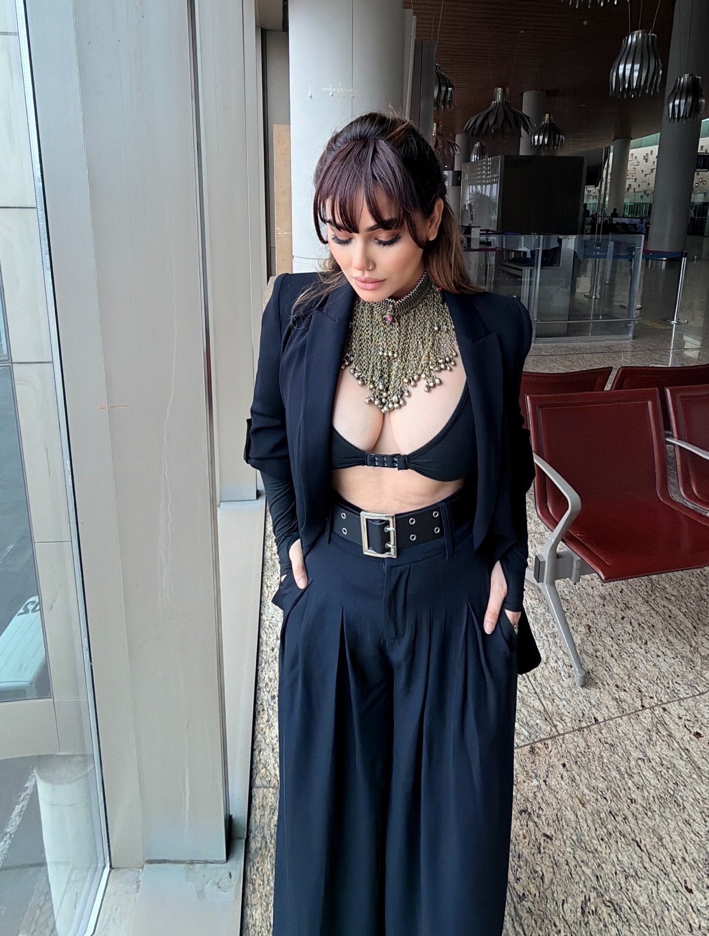 Kangna Sharma Owns Power Dressing in a Daring All-Black Ensemble