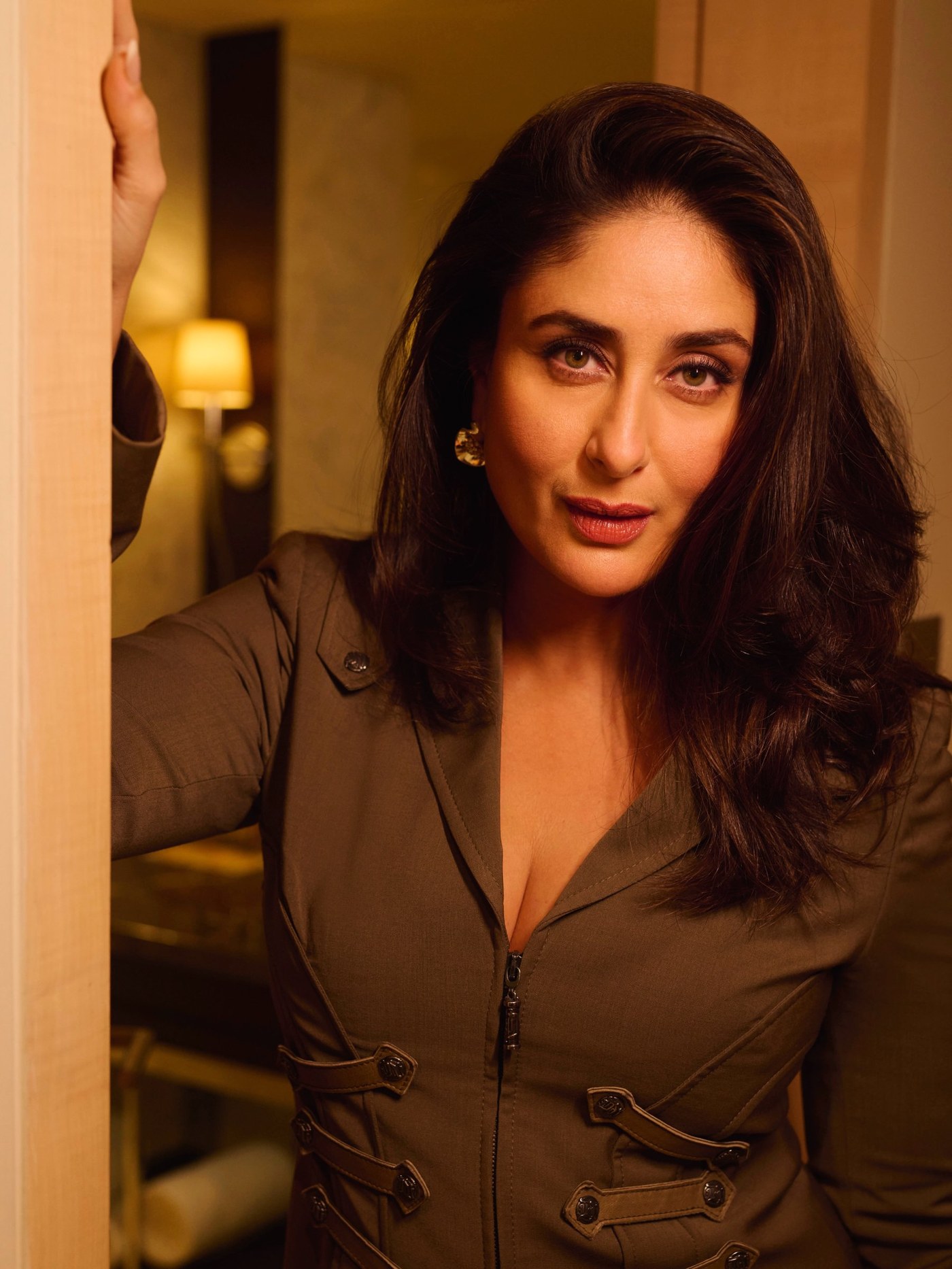 Kareena Kapoor Owns Power Dressing with Earthy Tones and Effortless Chic