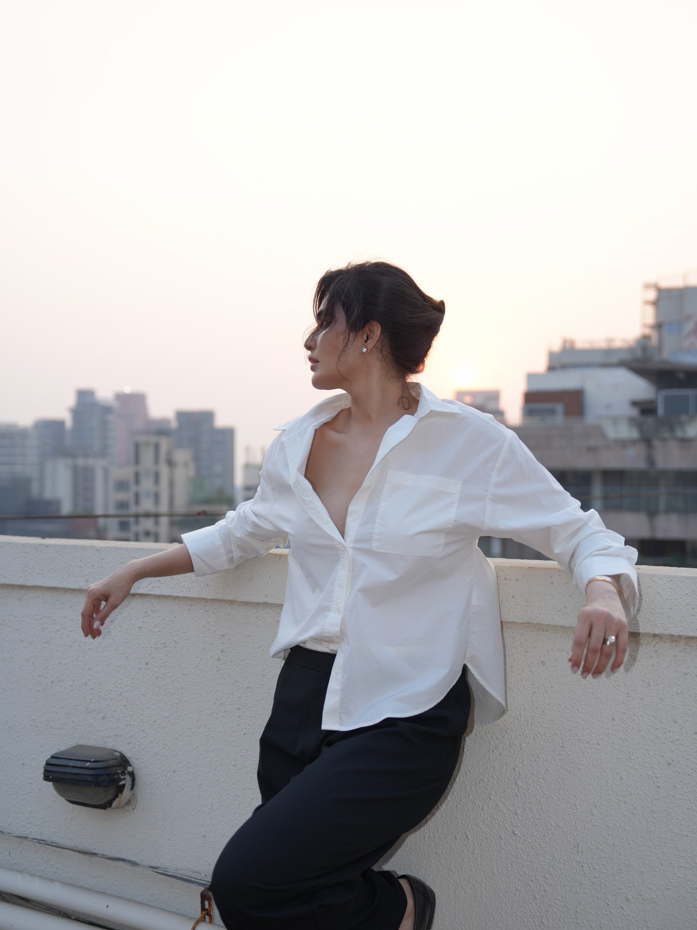 Karishma Tanna Owns the Monochrome Magic in Effortlessly Chic Styling