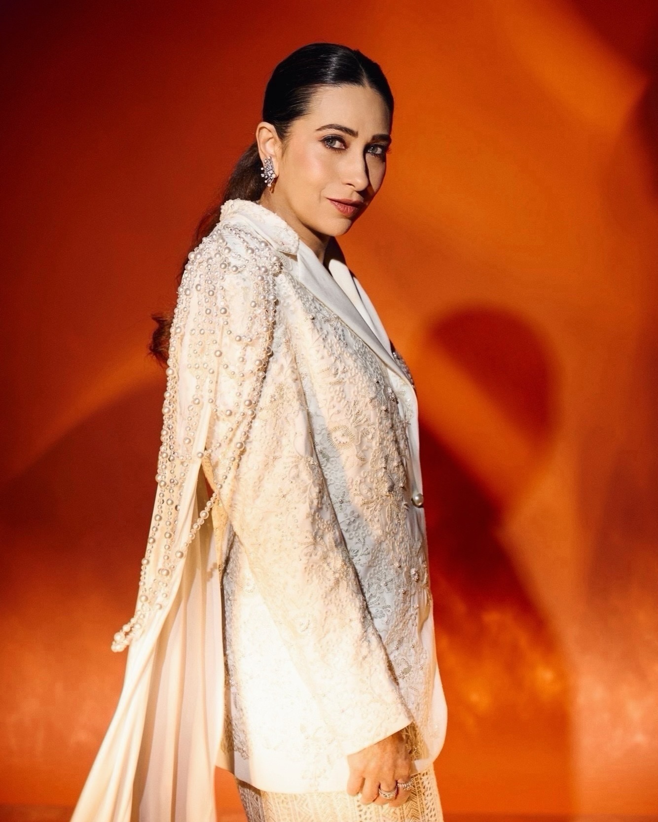 Karisma Kapoor’s Regal White Ensemble Is a Masterclass in Power Dressing