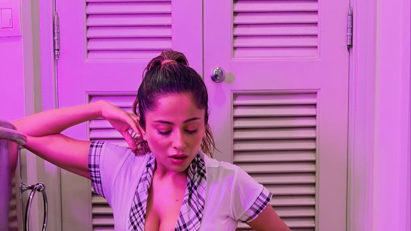 Kate Sharma's Bold Plaid Style: A Retro Glam Masterclass