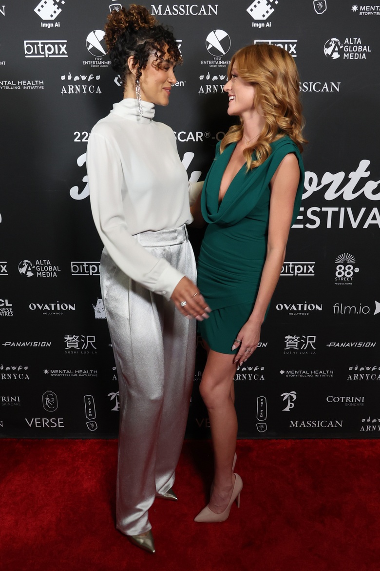 Katherine McNamara Dazzles in Hollywood's Brightest Lights