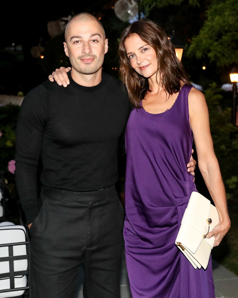 Katie Holmes is seen at a stylish event, embodying modern elegance in New York City. - Photos & Updates