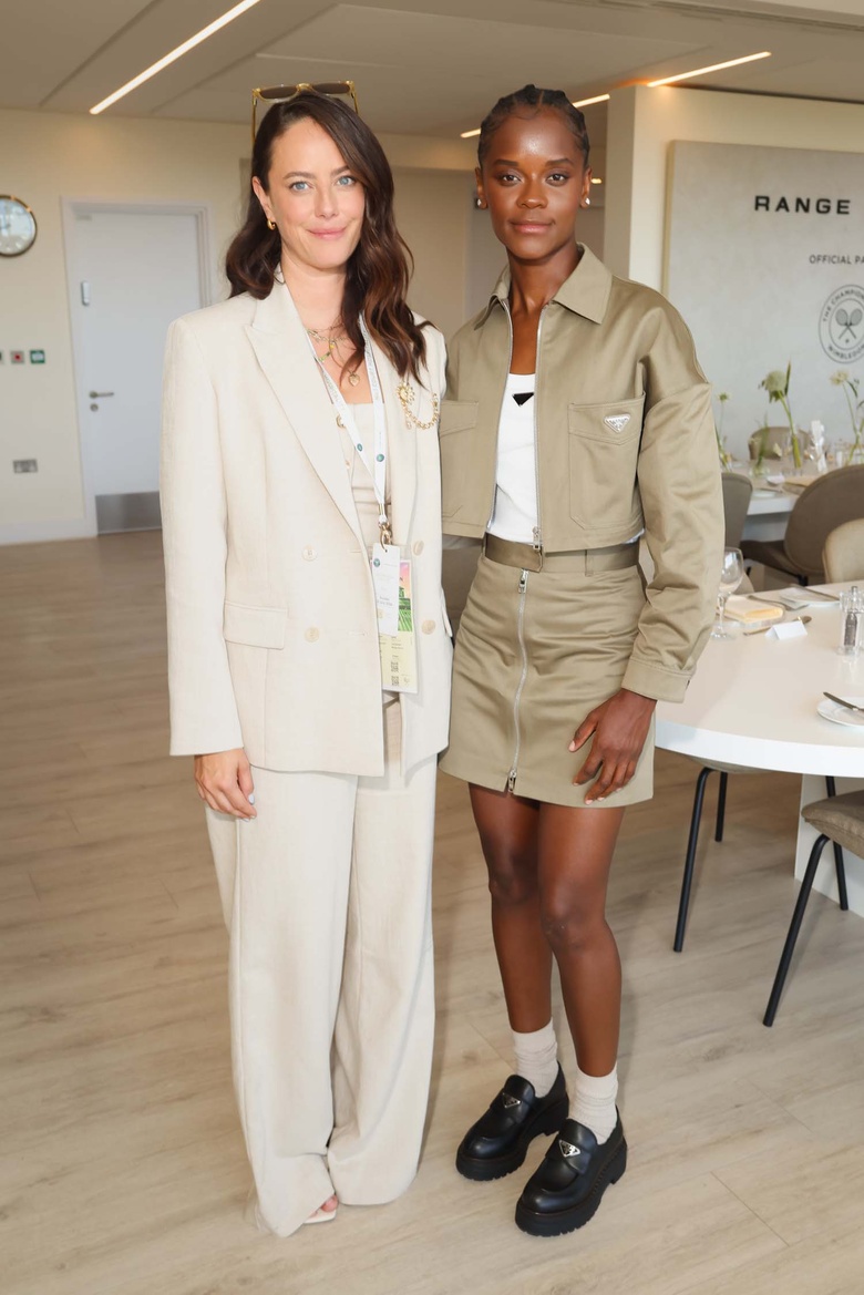 Kaya Scodelario Brings Effortless Chic Vibes at Wimbledon Championships