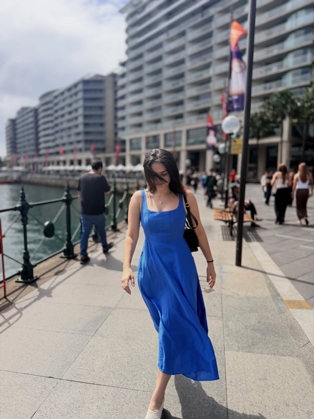 Kayadu Lohar's Sydney Style: Royal Blue to Denim Dreams