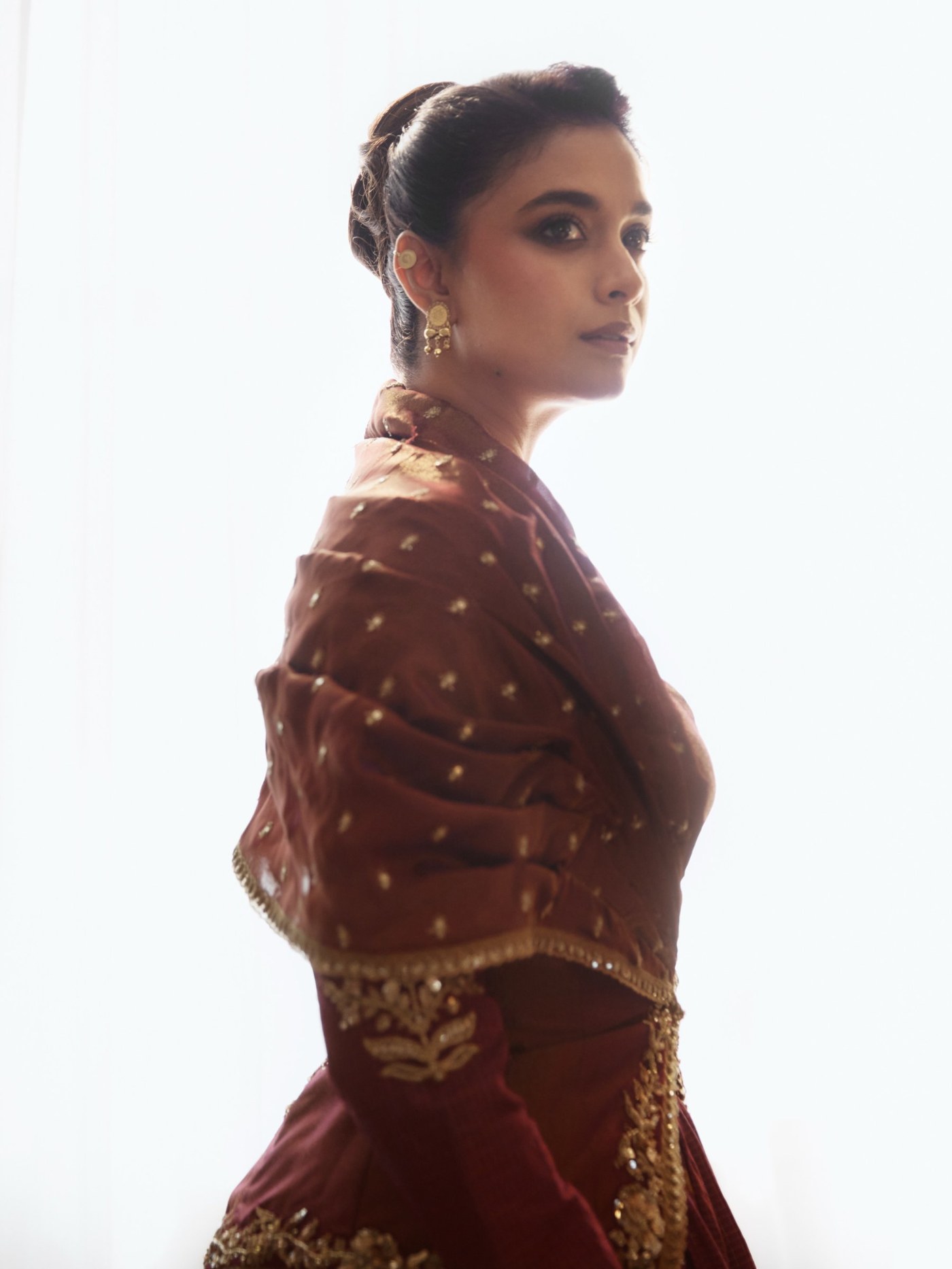 Keerthy Suresh Honors Heritage in Regal Kanchipuram Silk Ensemble