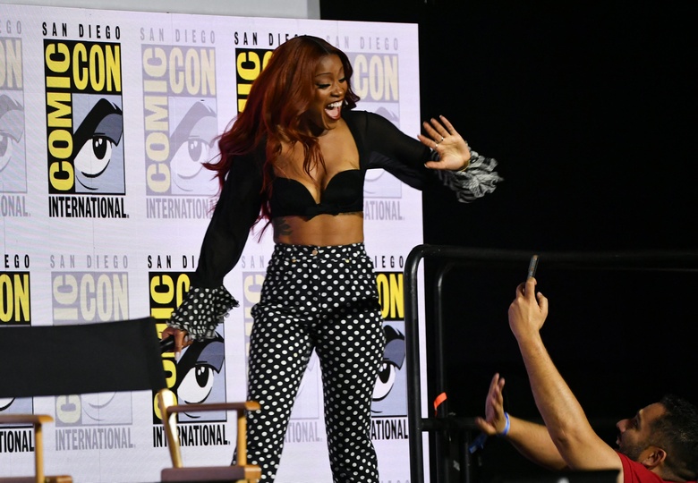 Keke Palmer shines on the red carpet during the 2026 San Diego Comic-Con ‘Spaceballs The New One’ premiere. - Photos & Updates