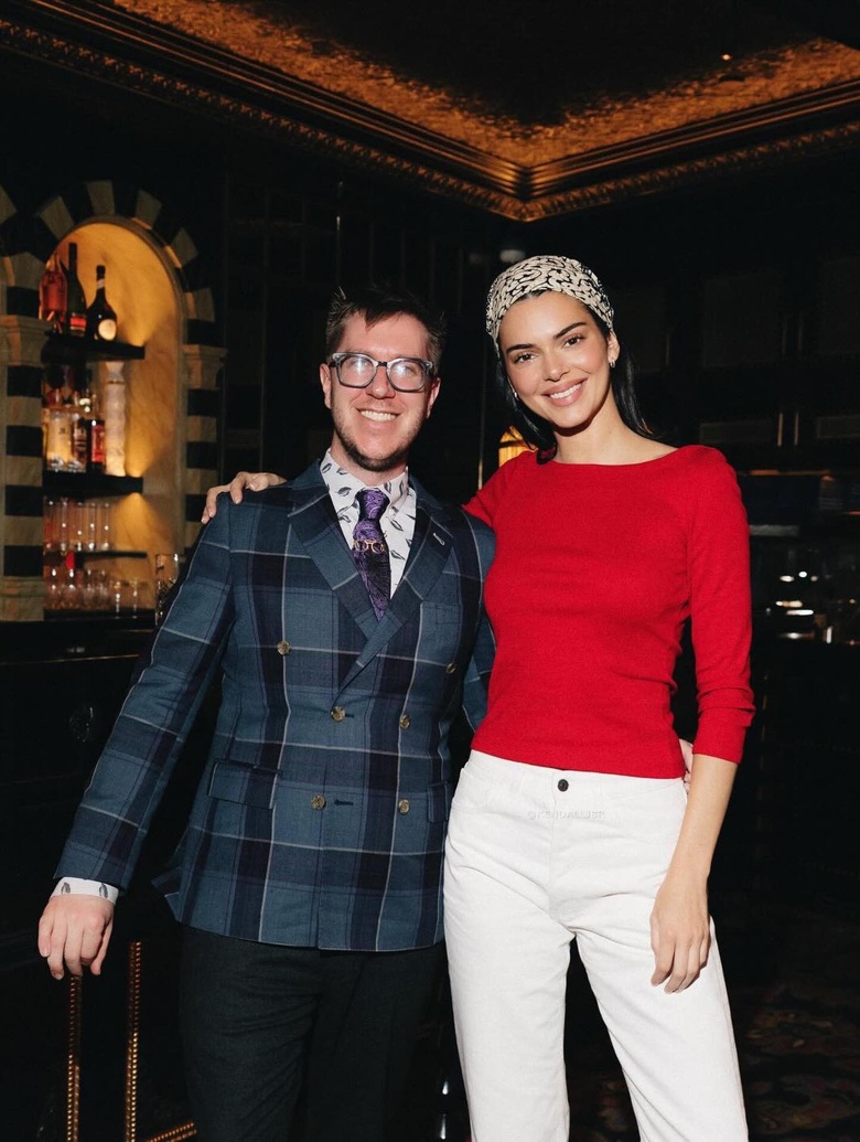 Kendall Jenner is pictured showcasing 818 Tequila during a vibrant event in New York City.