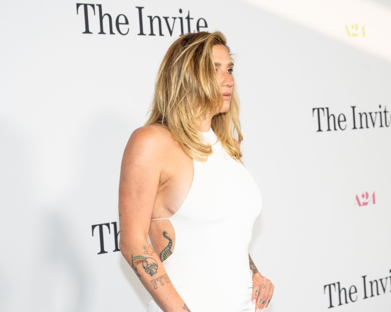 Kesha Brings Pop Glamour to A24's 'The Invite' LA Premiere