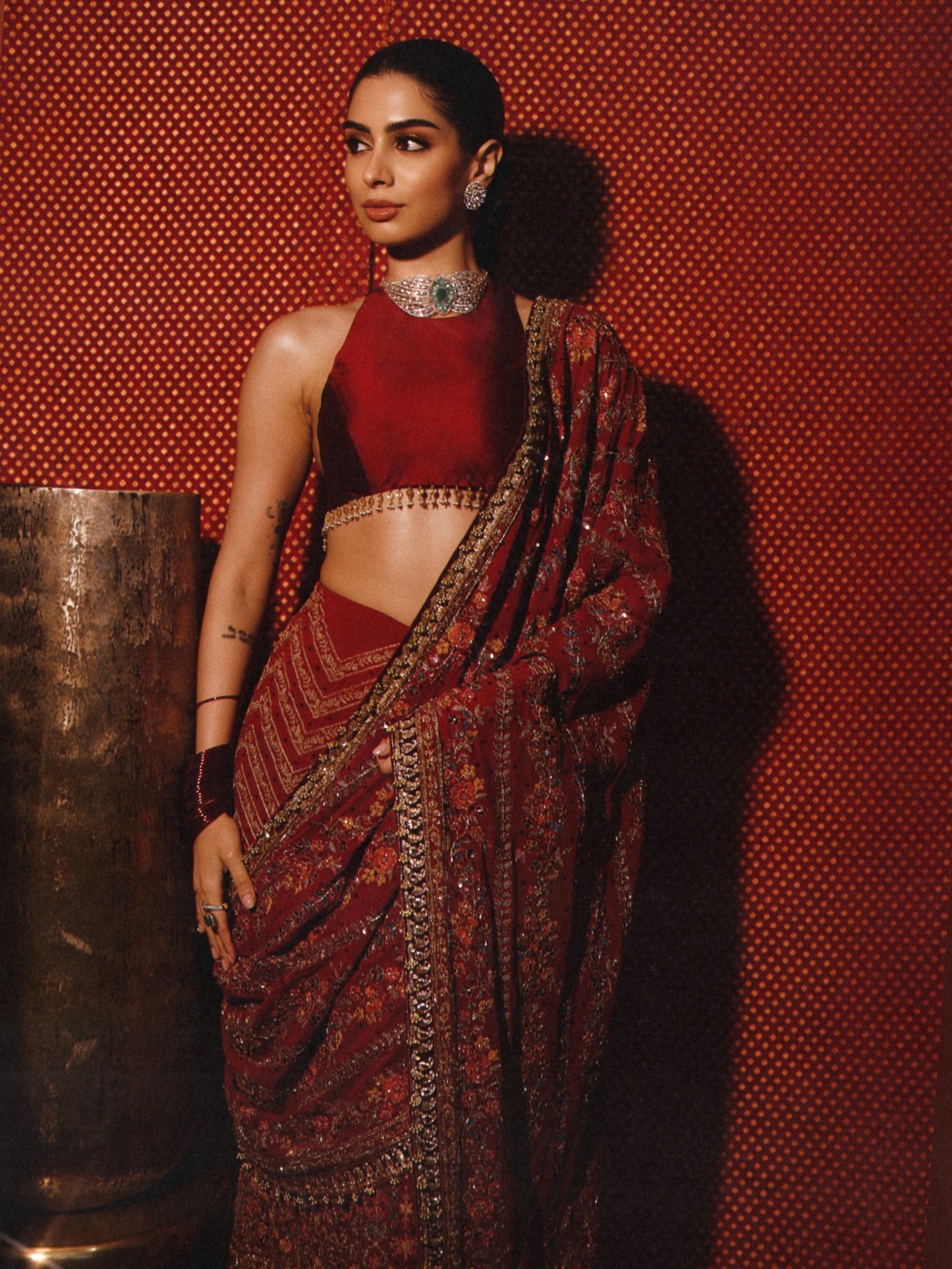 Khushi Kapoor's Festive Statement in Manish Malhotra Couture