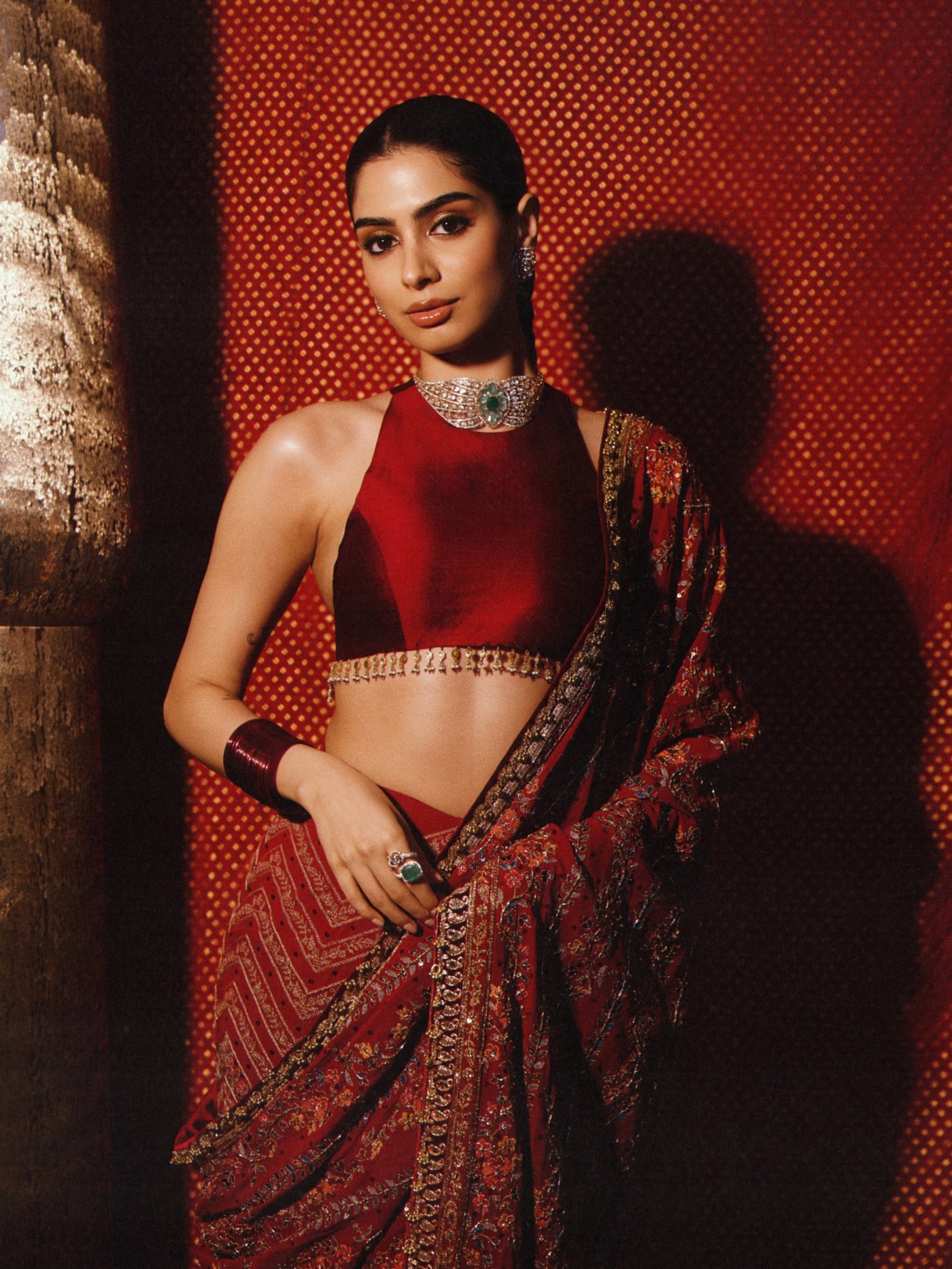 Khushi Kapoor's Festive Statement in Manish Malhotra Couture