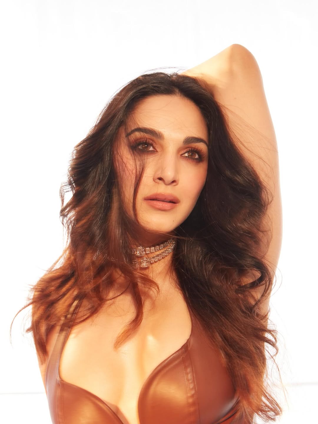 Kiara Advani's Bold Caramel Leather Look Steals the Show
