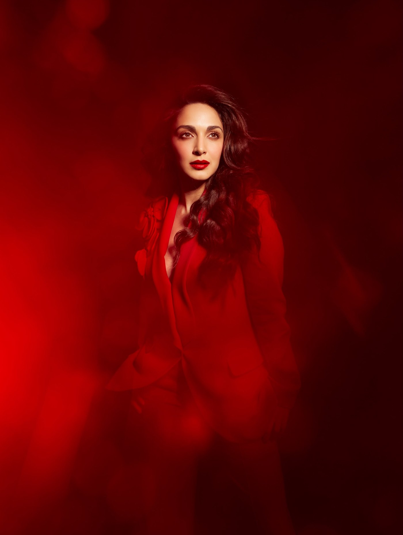 Kiara Advani Slays in Red Power Dressing: The Perfect Blend of Playful Confidence and Chic Tailoring