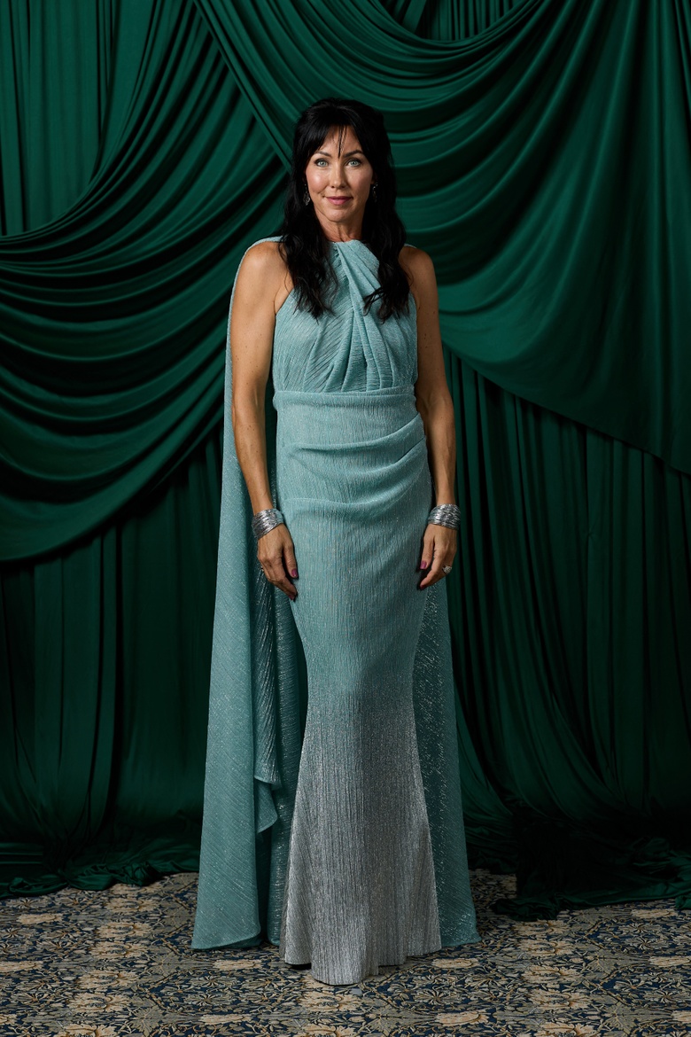 Kirsty Mitchell Radiates Glamour at the National Television Awards