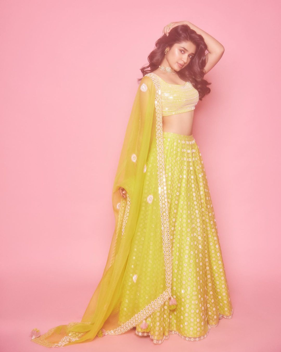 Krithi Shetty Latest Glamour Photos and Stunning Looks