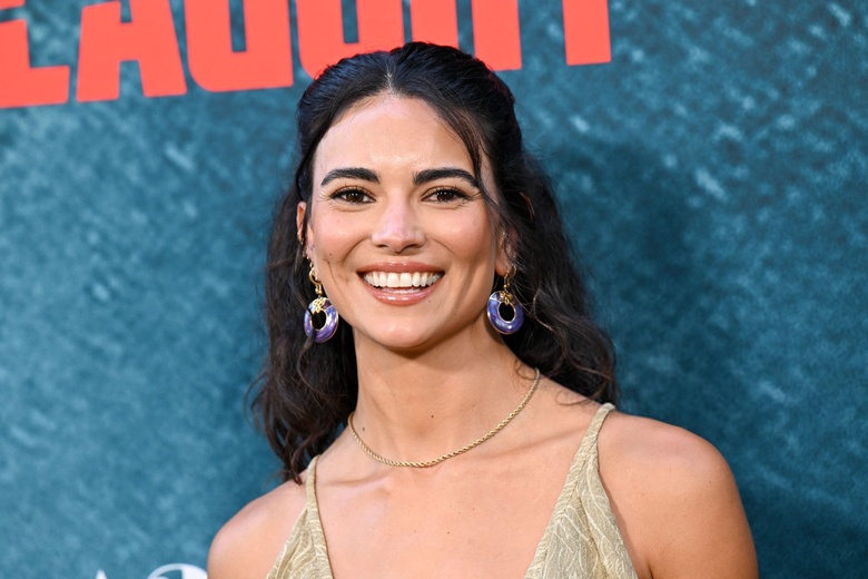 Kyra Santoro Commands the Red Carpet at 'Onslaught' Premiere