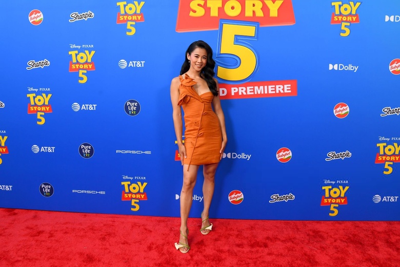 Leah Lewis Steals the Spotlight at Hollywood Premiere Event