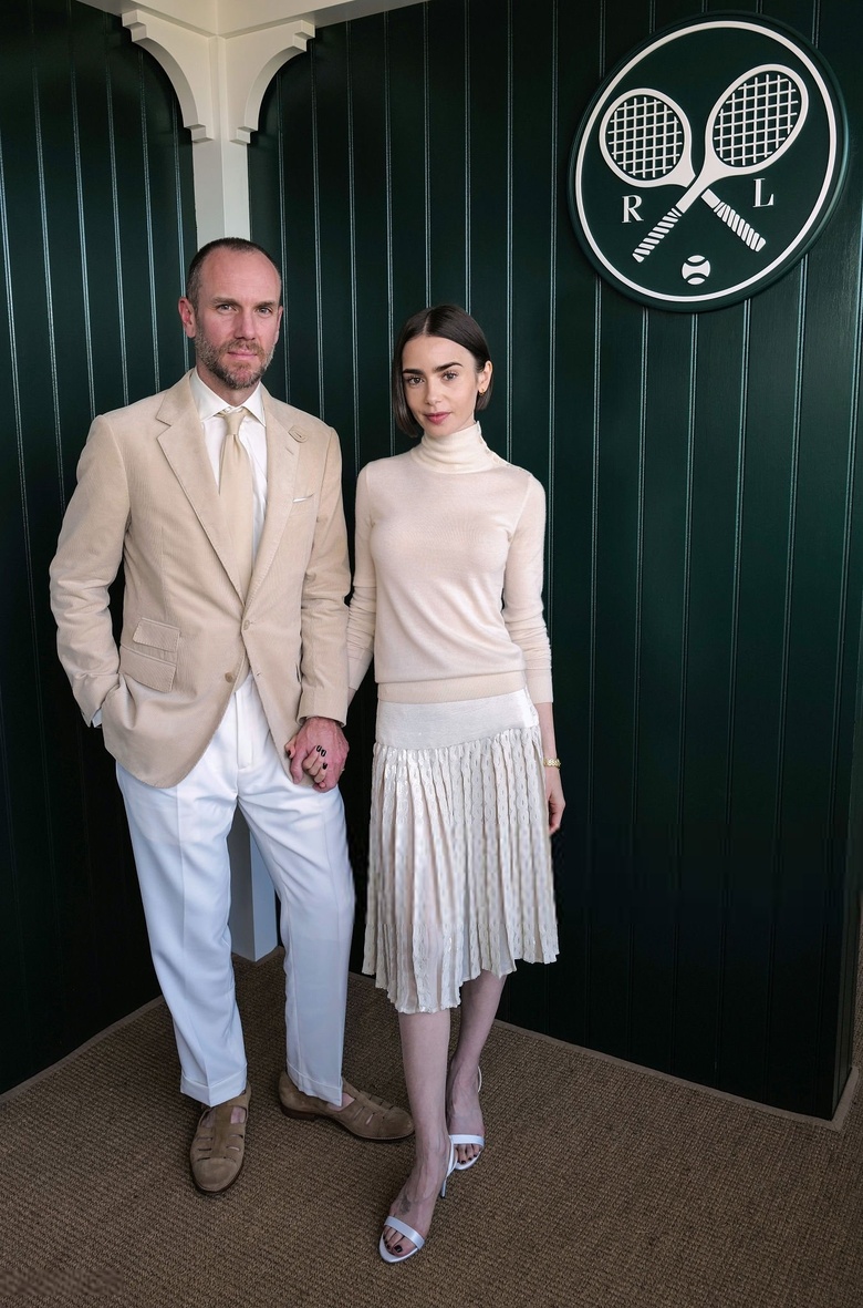 Lily Collins Captivates at Wimbledon and Parisian Fashion Events