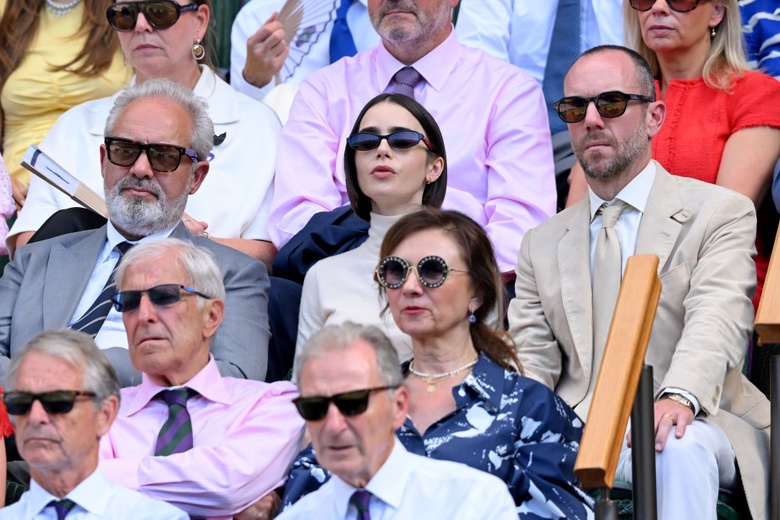 Lily Collins Captivates at Wimbledon and Parisian Fashion Events