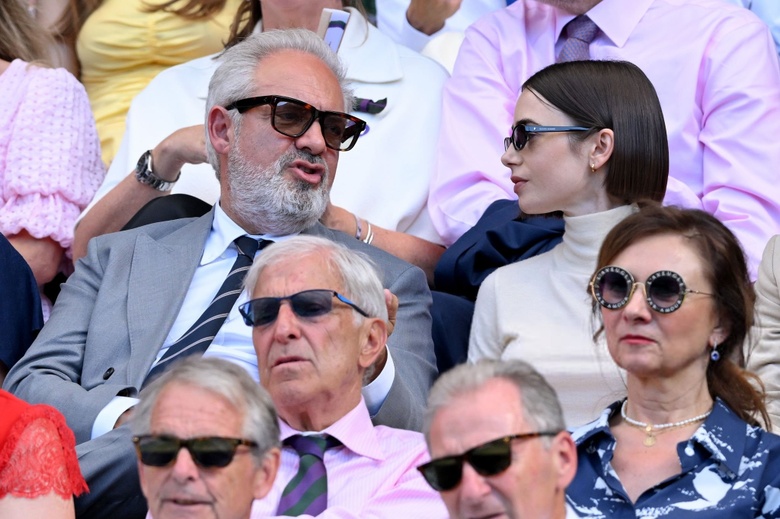 Lily Collins Captivates at Wimbledon and Parisian Fashion Events