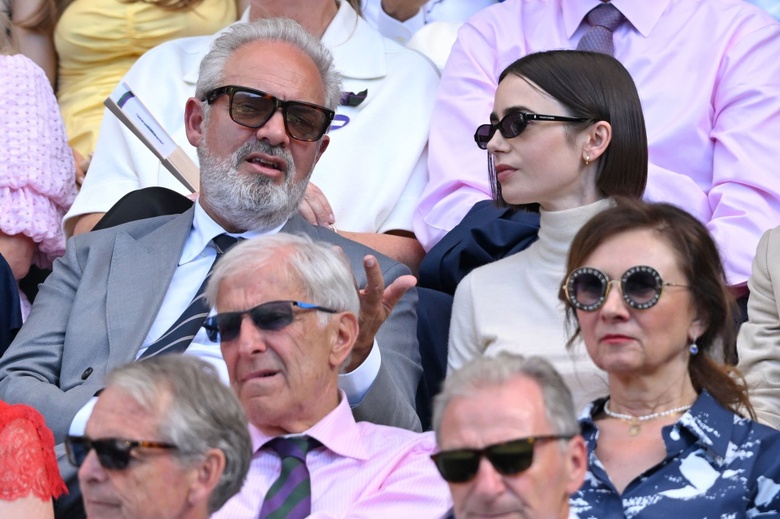 Lily Collins Captivates at Wimbledon and Parisian Fashion Events