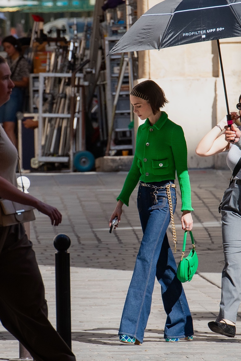 Lily Collins Brings Parisian Flair and Glamour to Latest Event