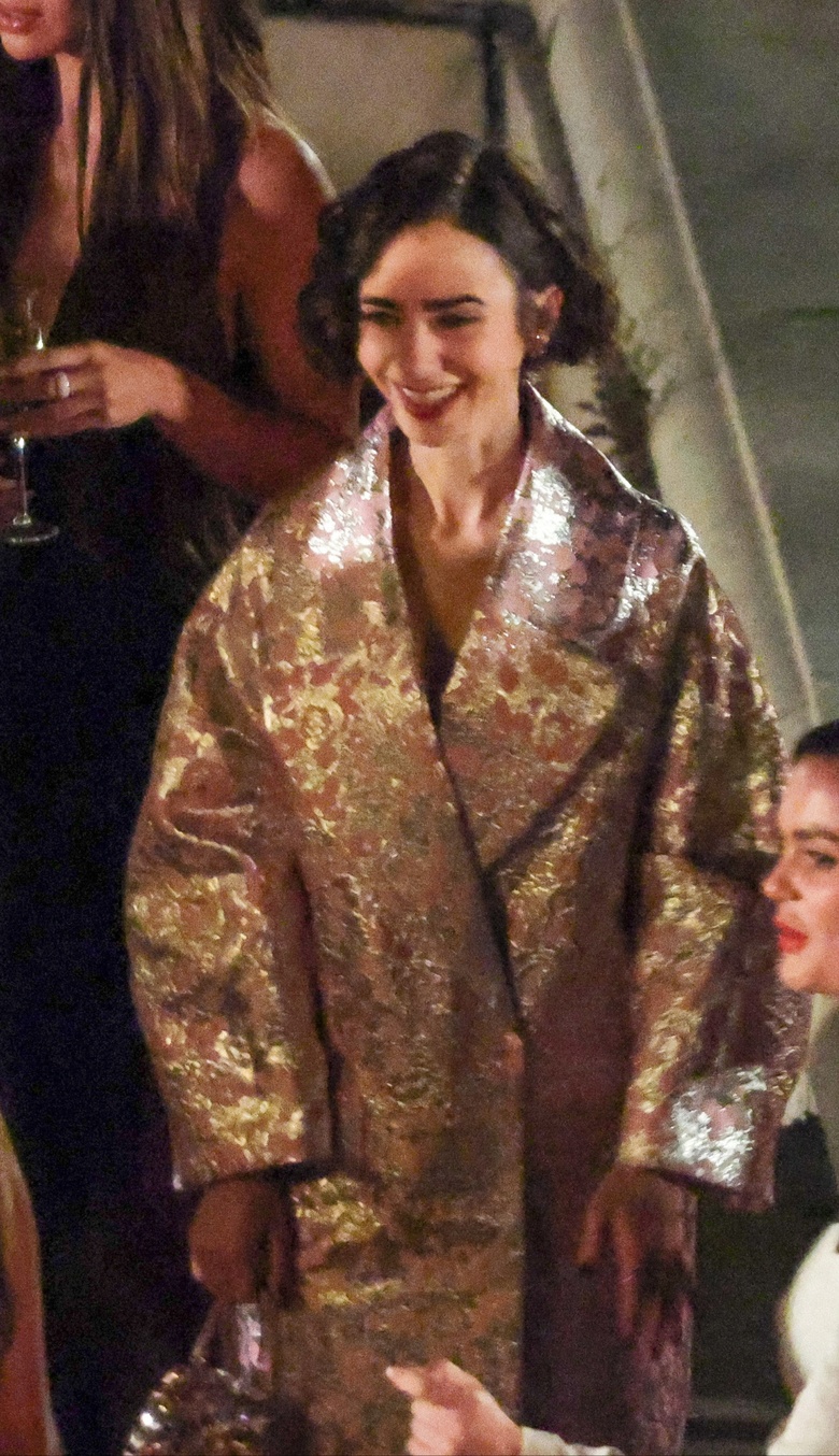 Parisian Chic and Hollywood Glamour: Lily Collins Owns Every Moment