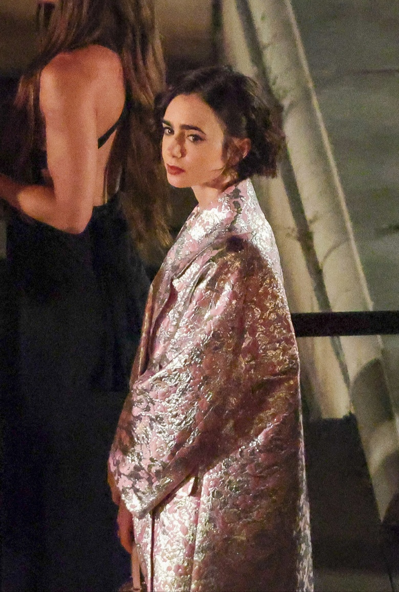 Parisian Chic and Hollywood Glamour: Lily Collins Owns Every Moment