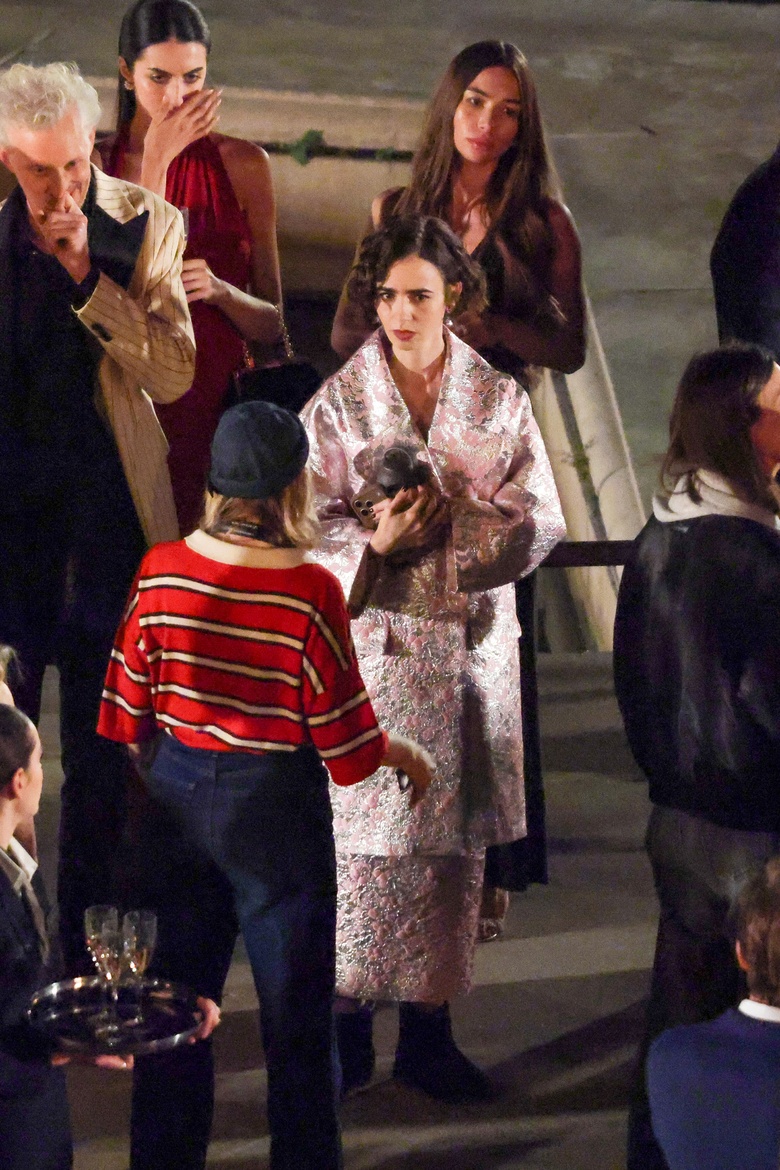 Parisian Chic and Hollywood Glamour: Lily Collins Owns Every Moment