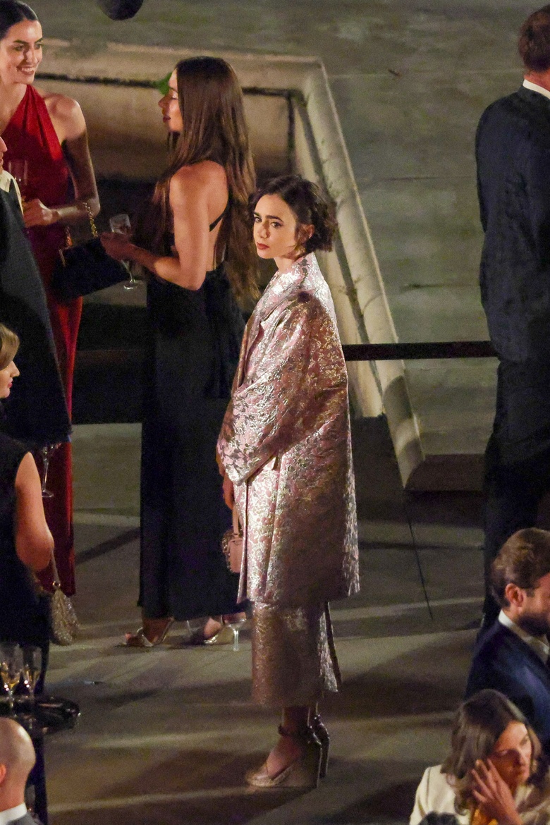 Parisian Chic and Hollywood Glamour: Lily Collins Owns Every Moment