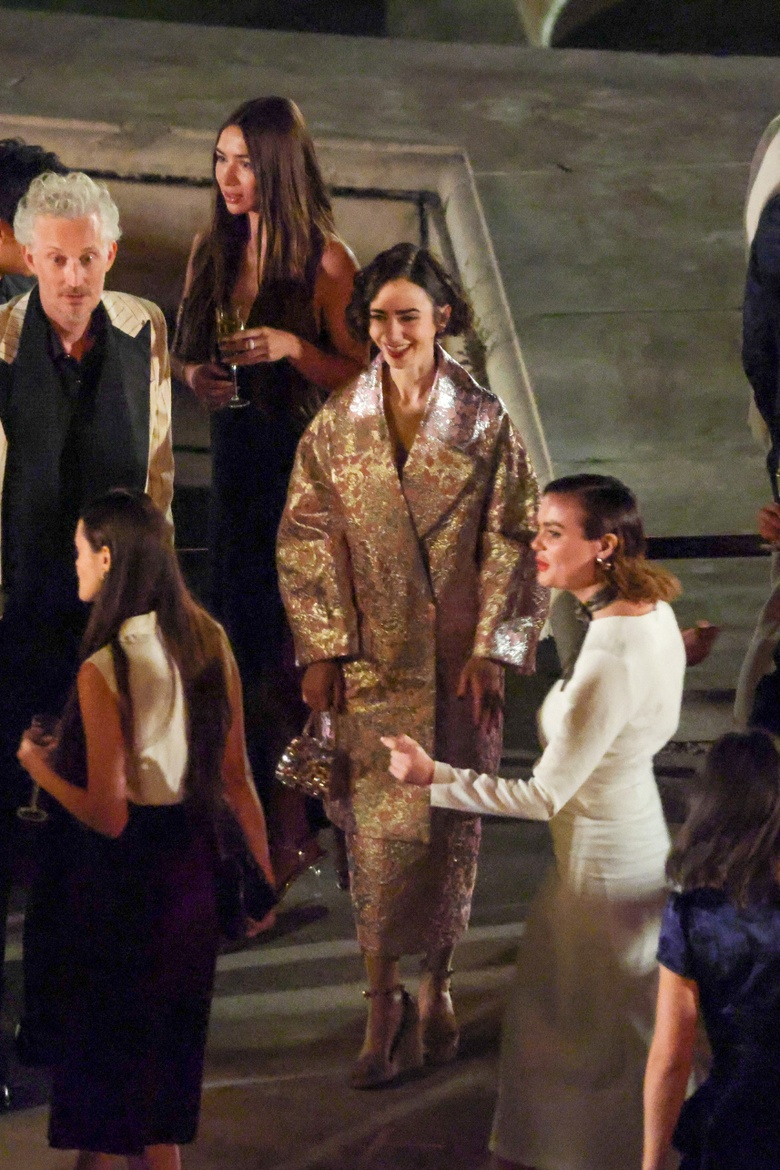 Parisian Chic and Hollywood Glamour: Lily Collins Owns Every Moment