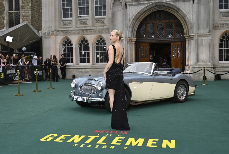 Lottie Moss Steals the Spotlight at Chic London Gala Event