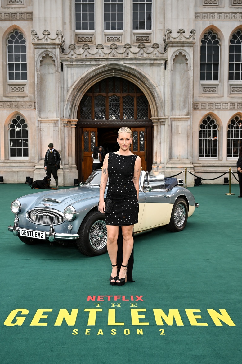 Lottie Moss Steals the Spotlight at Chic London Gala Event