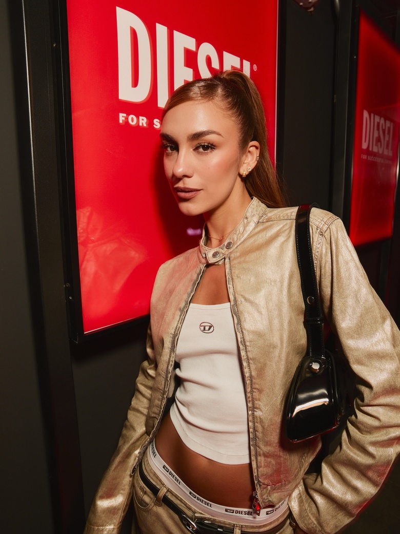 Luana Barron Glows at Diesel x END Fashion Event
