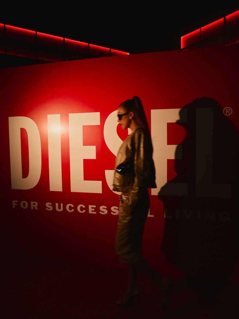 Luana Barron Glows at Diesel x END Fashion Event