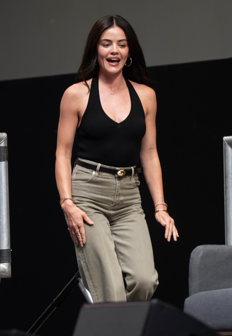 Lucy Hale’s Effortless Glamour: Capturing LA Chic at a Design Event