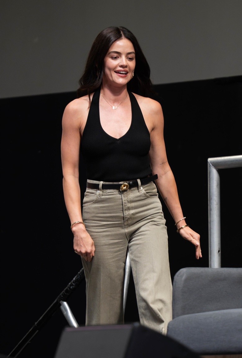 Lucy Hale’s Effortless Glamour: Capturing LA Chic at a Design Event