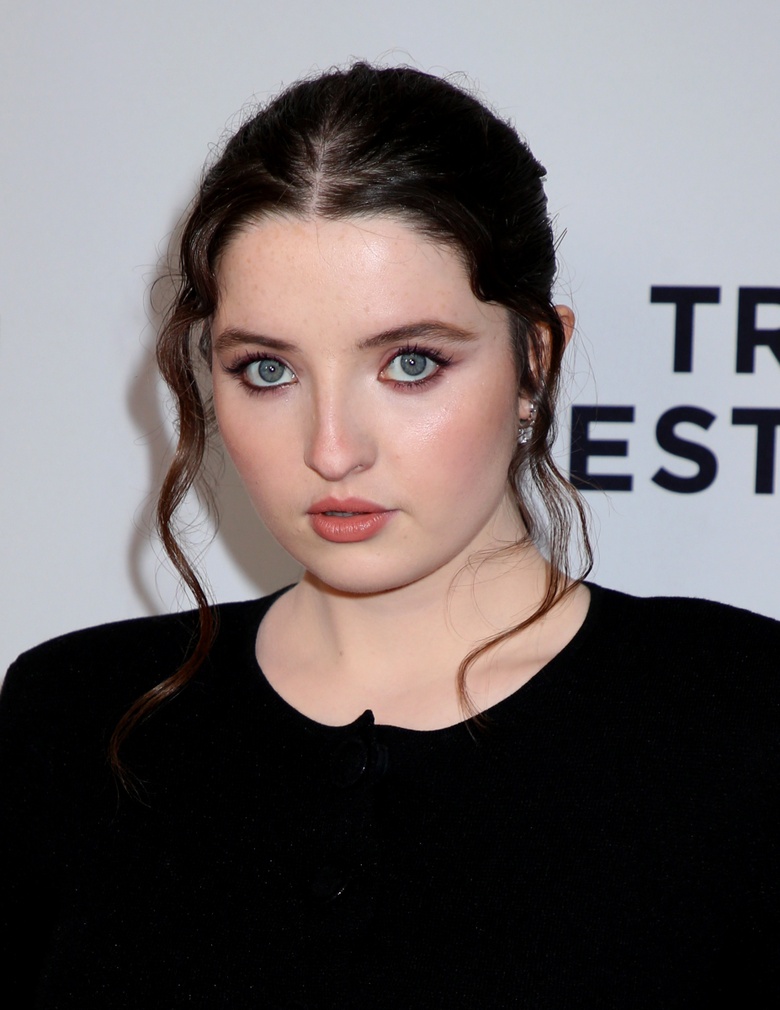 Lucy Halliday is captured looking glamorous while attending the Vulture Festival during the Tribeca Festival in New York.