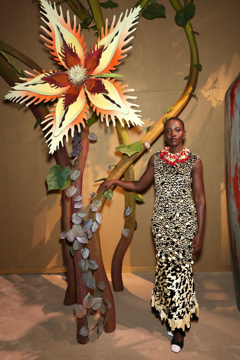 Lupita Nyong O Steals the Spotlight at Chanel Haute Couture in Paris