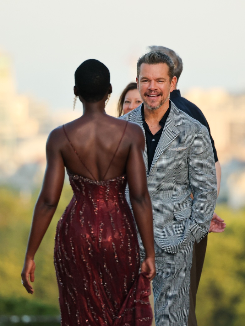 Lupita Nyongo Radiates Elegance at Christopher Nolan’s Epic Paris Event