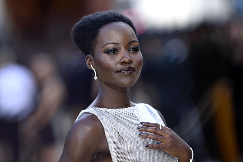 Lupita Nyongo’s Radiant Elegance Shines at The Odyssey World Premiere