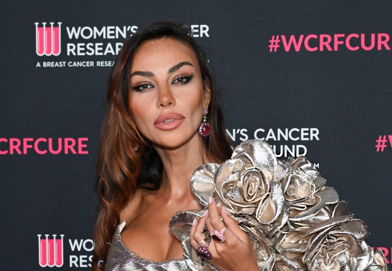 Madalina Ghenea shines in a stunning ensemble at a high-profile gala event.